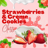 Strawerries & Creme Cookie Class